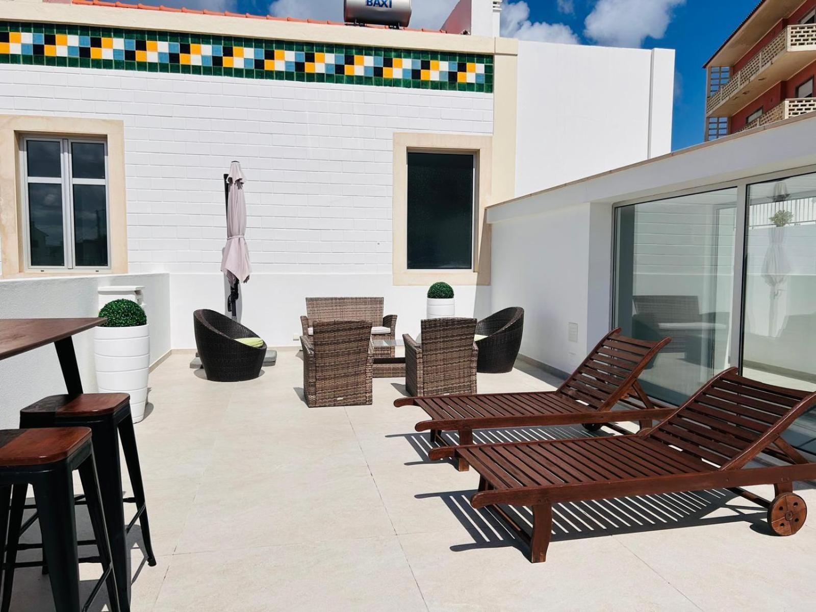 Foz Beach House - Rooftop & Sea View Foz do Arelho Buitenkant foto